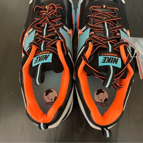 ✔️New✔️ NIKE Air Zoom Vomero 5 Blue Glaze Total Orange